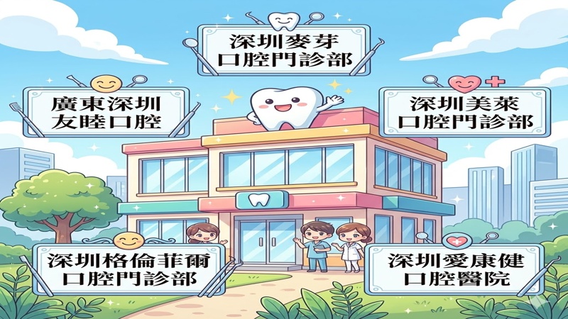 北上深圳睇牙點揀？香港人關注度較高牙科醫院排行榜整理